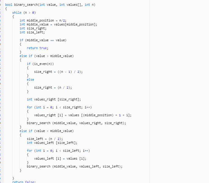 Day 22 – My first recursive big function – Binary Search Success